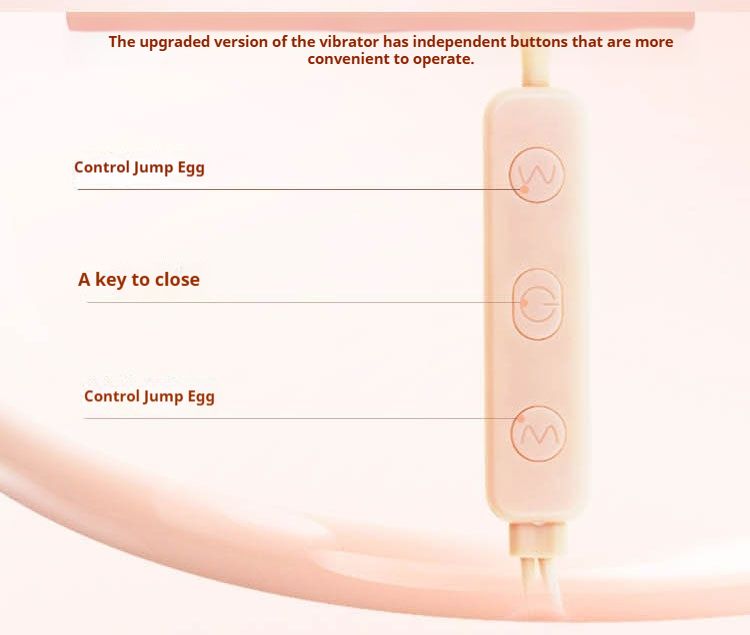 USB Double Jumping Honey Egg Upgraded Adult Couple Toy Rod Sharp Circle Variable Frequency Strong Vibration Product_voghion.com