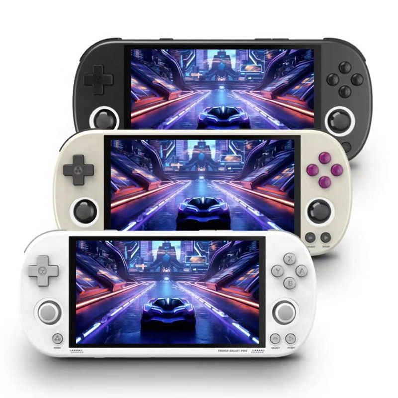 Trimui Intelligent Professional Handheld 4.96-inch IPS Screen Portable Children's Game Console_voghion.com