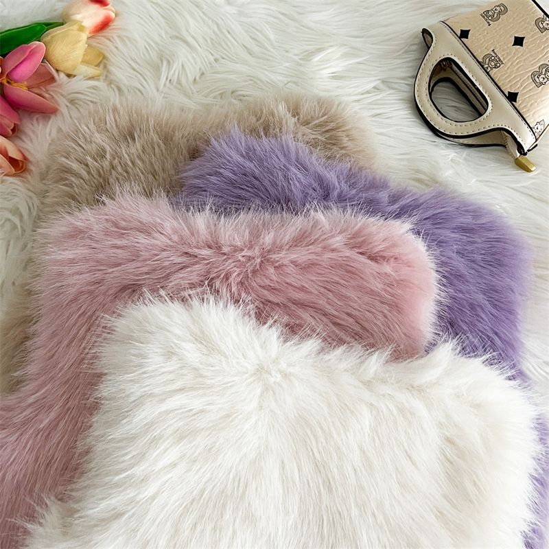 2025 Nuovo gilet di pelliccia per ragazze autunno e inverno stile coreano, abito a tre pezzi, gilet di pelliccia lungo + gonna di pelle + camicia inferiore_voghion.com
