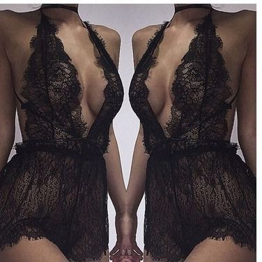 2024 Divertente Intimo Bellissimo e Sexy Prospettiva Hollow Cinghie Appese Pigiama Set Due Pezzi_voghion.com