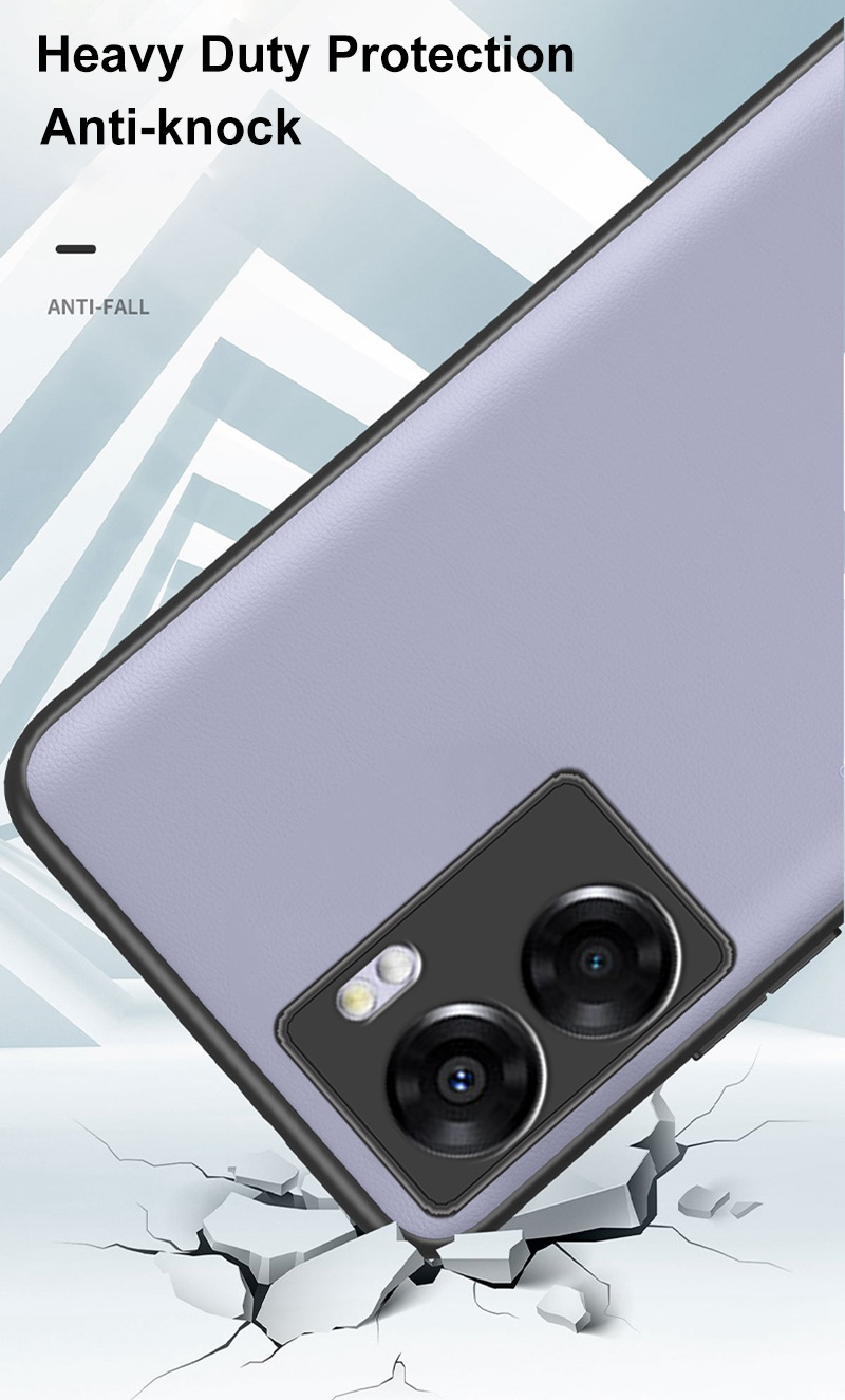 Luksusa ādas telefona maciņš OPPO A57 A77 A97 5G 2022 matēta silikona pilnas aizsardzības maciņš OPPO A36 A76 A96 A3_voghion.com