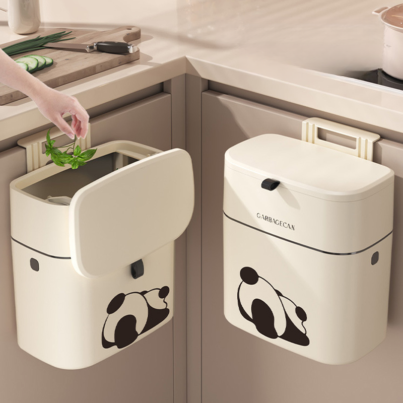 ACZT Brabantia Touch Bin – Soft-Close Lid, Wall-Mounted, Stainless Steel Kitchen Trash Can_voghion.com