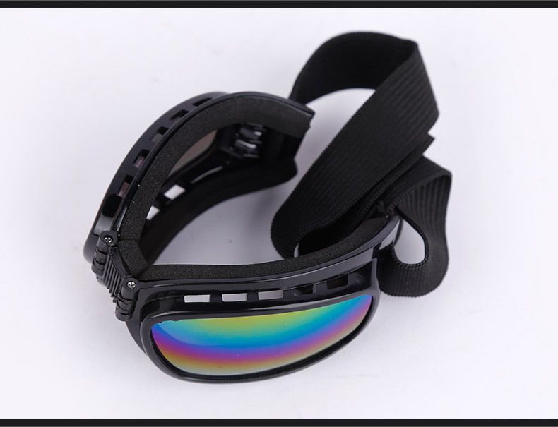 Self-produced Protective Foldable Foam Sandproof Glasses Outdoor UV Protection Ski Goggles_voghion.com