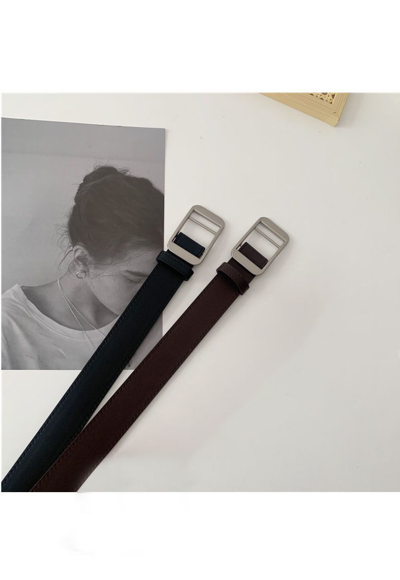 Jeans versatili HOT per uomo e donna con cintura senza occhielli alla moda e semplice_voghion.com