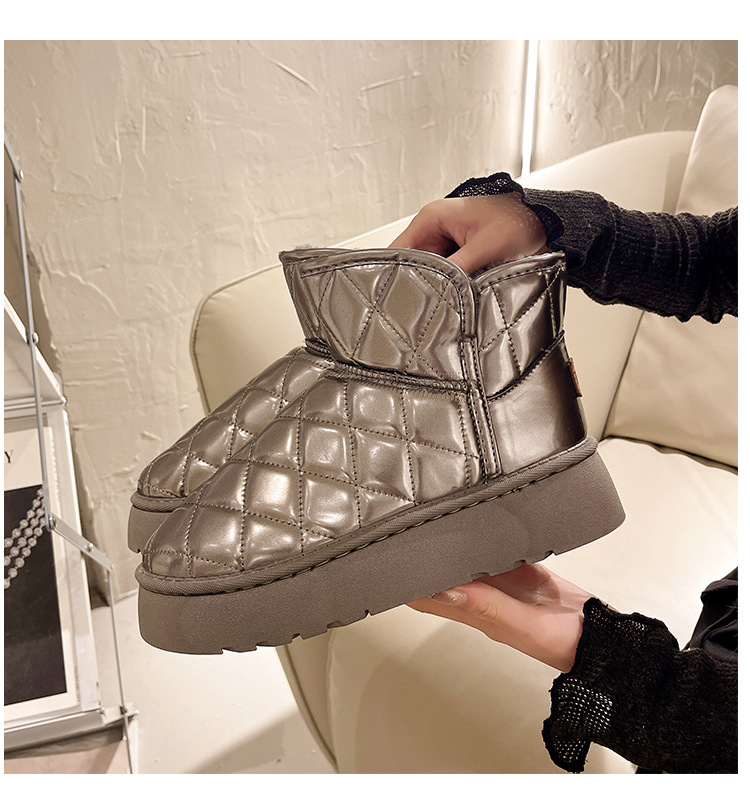 Damen Winter Ultra Mini Boot Designer Australische Plateaustiefel für Herren Echtleder Warme Knöchelstiefeletten Luxuriöser Schuh_voghion.com