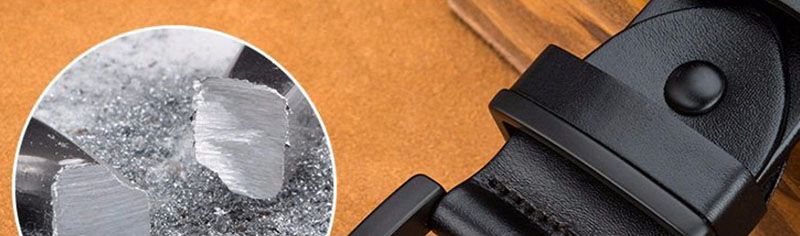 VARME menns toppkvalitets nye design massivt kuskinn menn ku ekte skinn kuskinn svart nålespenne metallbelter jeans_voghion.com