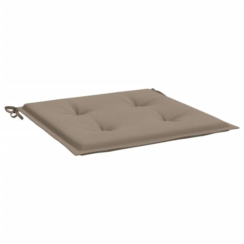 Cuscini in tessuto color tortora per sedia 15,7x15,7x1,2 pezzi Oxford Garden 6_voghion.com