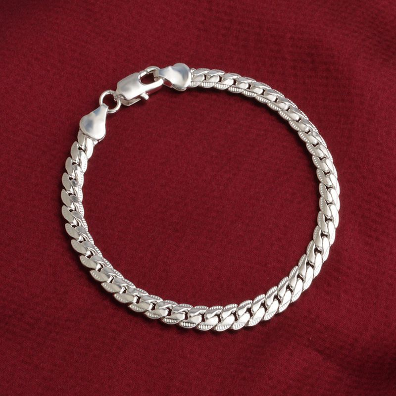 Yamaler Unisex Link Japan Korean Style Exquisite Jewelry Smooth Fashion Appearance Chain Bracelet For Dating_voghion.com