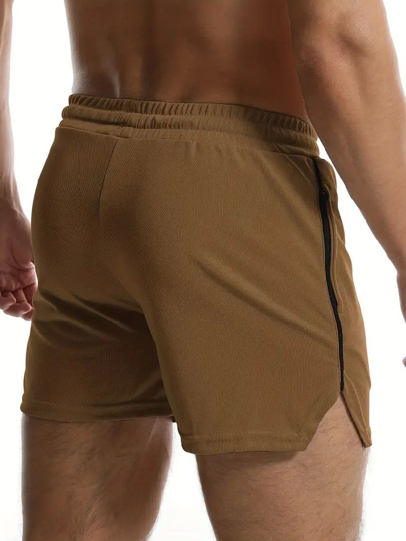 Men's Running Training Fitness Pants Summer Thin Breathable Quick Drying Basketball Pants_voghion.com