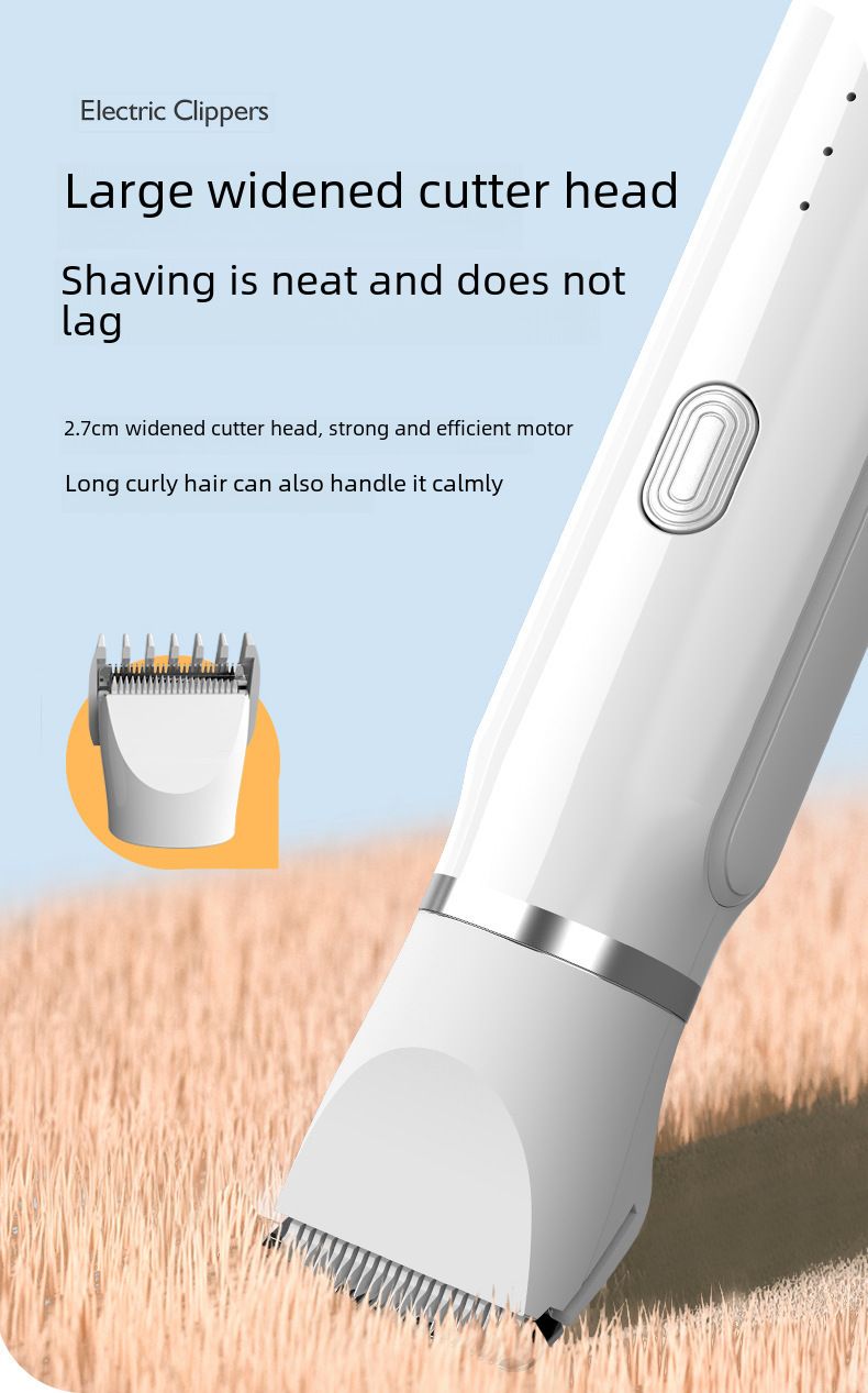 Pet Shaver 4-in-1 suit dog electric clipper pedicure hair clipper cat electric nail grinder_voghion.com