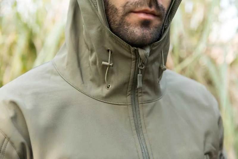 Männerjacketten Dropshipping Lurker Skin Softshell V5 Militär Taktesch Jackett Männer Waasserdicht Mantel Camouflage Kapuzen Arméi_voghion.com
