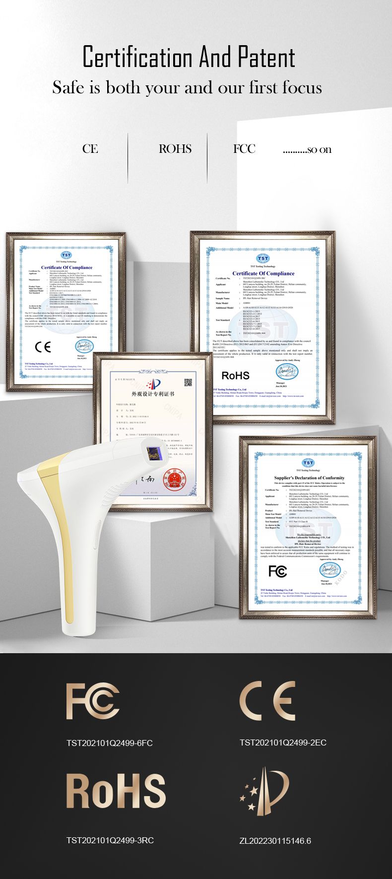 KODO 2023 Nuovo Laser Haar entfernung dropshipping Heißer verkauf Laser Epilierer Permanent IPL Schmerzfreie Photoepilator 900000 Blinkt_voghion.com