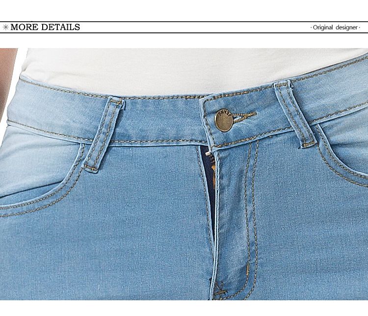 fashion slim fit stretch denim pencil pants for women_voghion.com