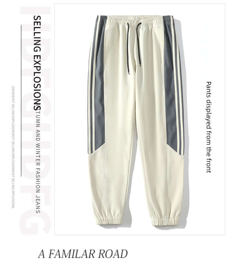 Conjunto de jaqueta masculina da moda primavera-outono 2025 - calça e casaco, roupa casual estilosa para o dia a dia_voghion.com