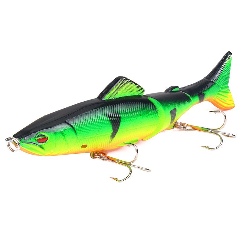 Esca artificiale simulata per pesciolini, esca a tre sezioni, 18 g/13 cm, esca simulata, esca dura, attrezzatura da pesca._voghion.com