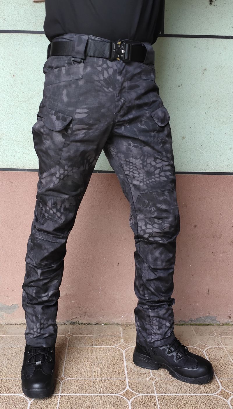 Pantaloni mimetici tattici da uomo X7/X9, tessuto a quadri come uniforme da addestramento, 511 Combat, abbigliamento da lavoro, pantaloni multitasche per_voghion.com