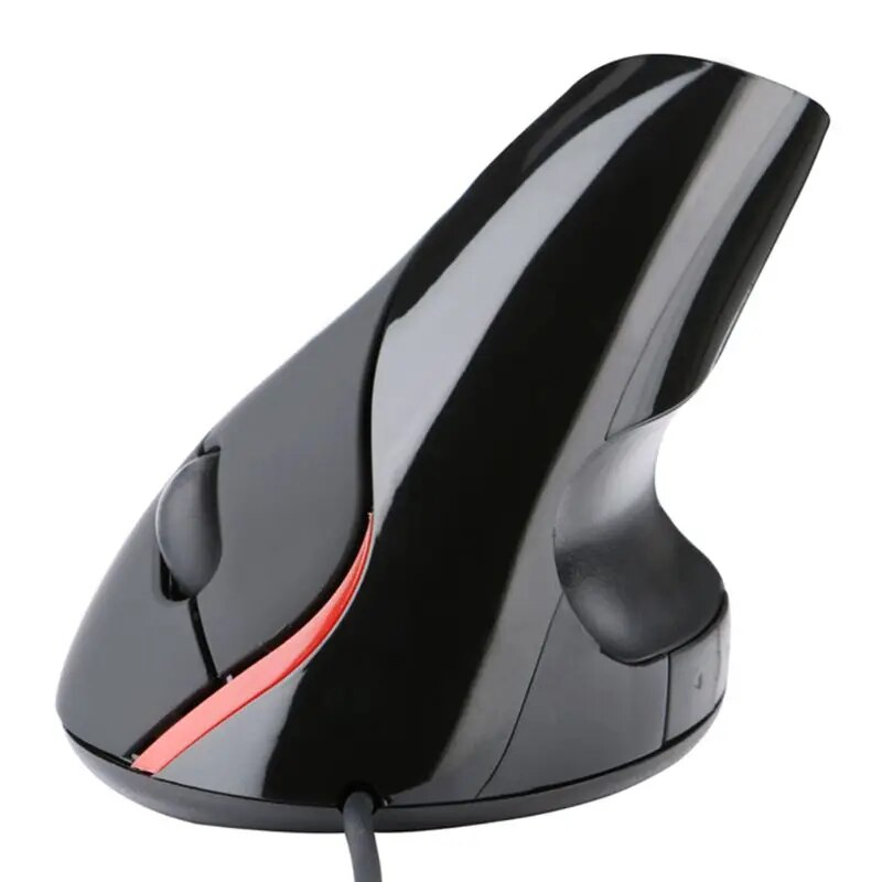 Vertical Gaming Wired Ergonomic USB Optics Mouse Mice 1600 DPI For PC_voghion.com