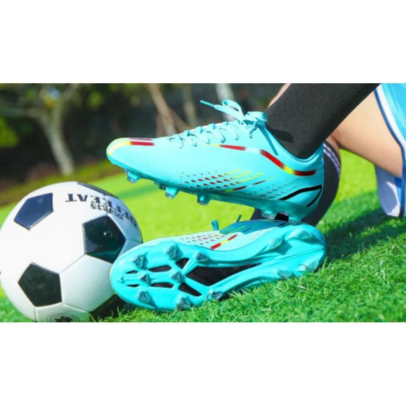 Nuovo pallone da calcio basso per ragazzi, ragazze, bambini, adolescenti e studenti, chiodi rotti TF, erba artificiale, chiodo AG_voghion.com