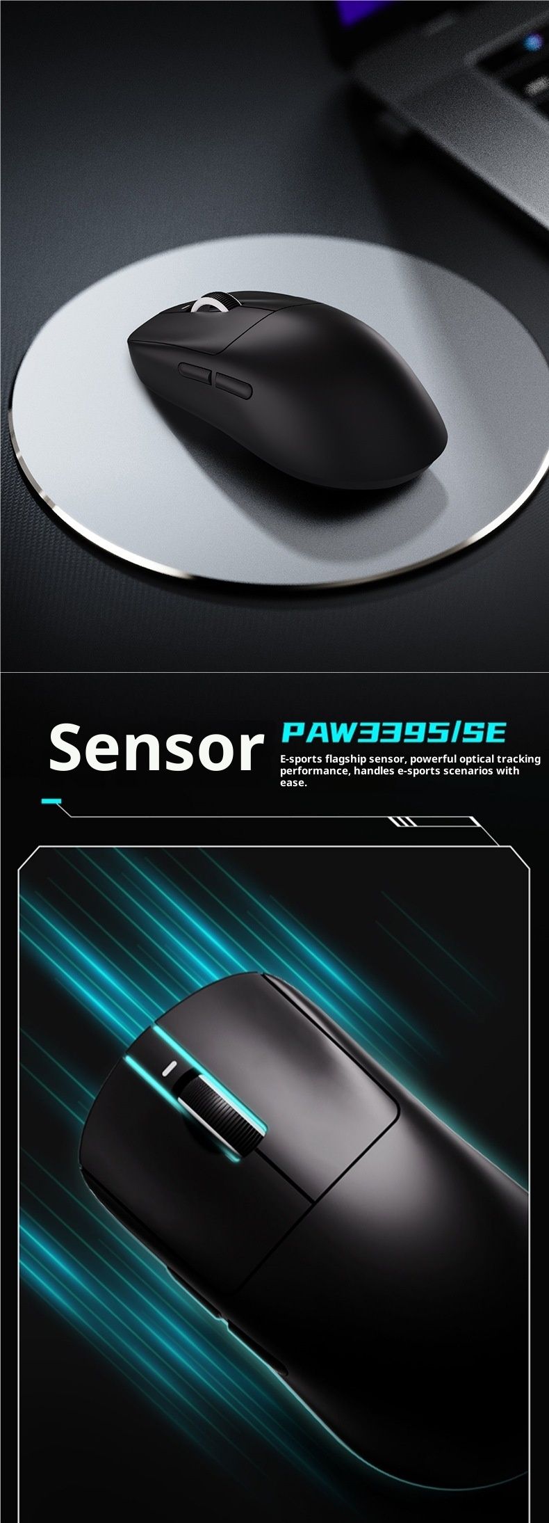 Digitex VXE Dragonfly R1 Star Flash Kabellose Bluetooth-Maus Gaming Office E-Sport Lange Akkulaufzeit Ultraleicht_voghion.com