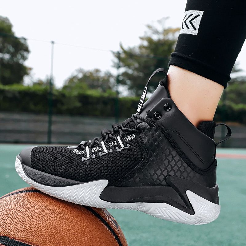 Herbst Atmungsaktiv Vielseitig Jugend Trendy Tennis High Top Basketball Sport männer_voghion.com