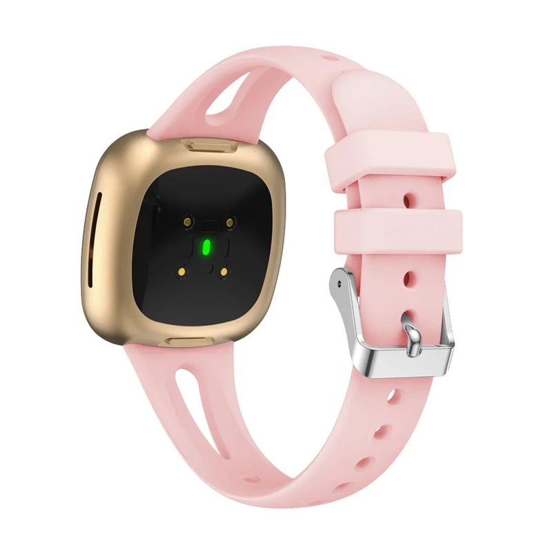 Cinturino per Fitbit Versa3 Fitbit Versa4 Universale Modelli Silicone Smartwatch Accessori Cinturini da polso_voghion.com