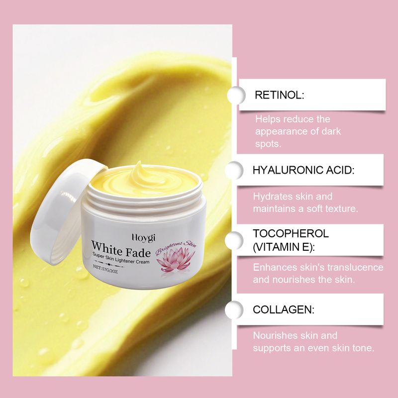 Crema viso HOYGI illuminante, delicata, idratante, uniforme, non appiccicosa, per la cura quotidiana della pelle_voghion.com