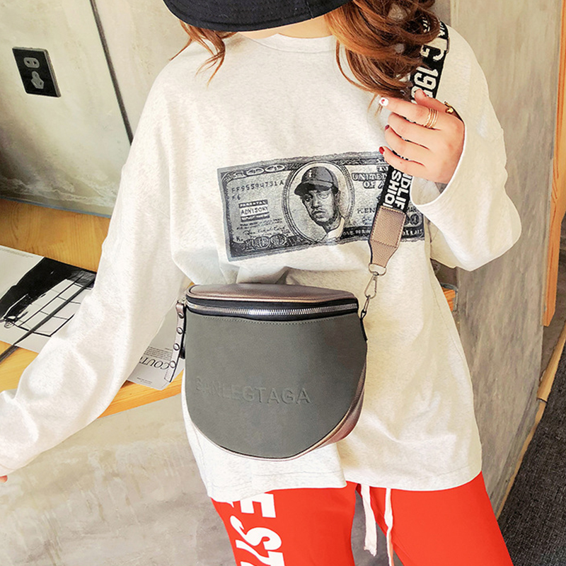 Γυναικείες Μόδα Μικρές τσάντες Messenger Γυναικεία τσάντα ώμου Τσάντες κουβά Τσάντες χιαστί τσάντα τσάντα γυναικεία τσάντα ημικυκλική σέλα_voghion.com