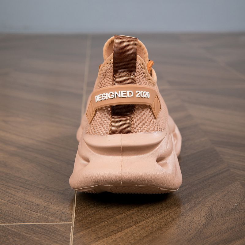 Scarpe da corsa Jinjiang da uomo con suola spessa traspirante, casual, sportive, con intreccio di pasta fritta, grandi, fredde e appiccicose_voghion.com