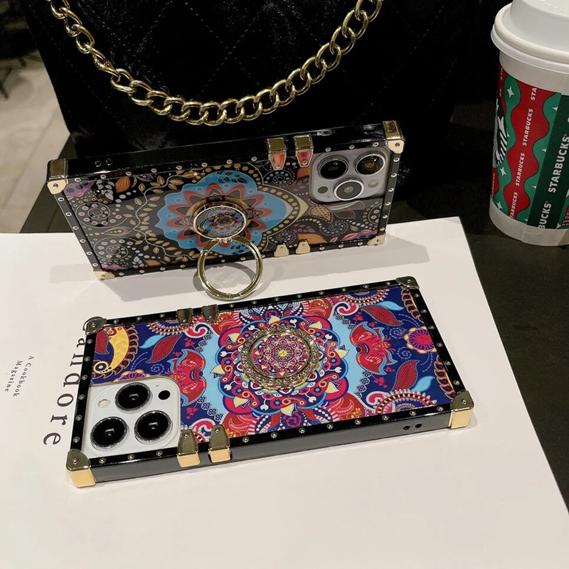 Handyhülle für Samsung Galaxy A24 A34 5G A53 A54 A52s A73 A14 A32 4G A51 A50s S21 FE S23 Plus S22 Ultra Frau Ringhülle_voghion.com