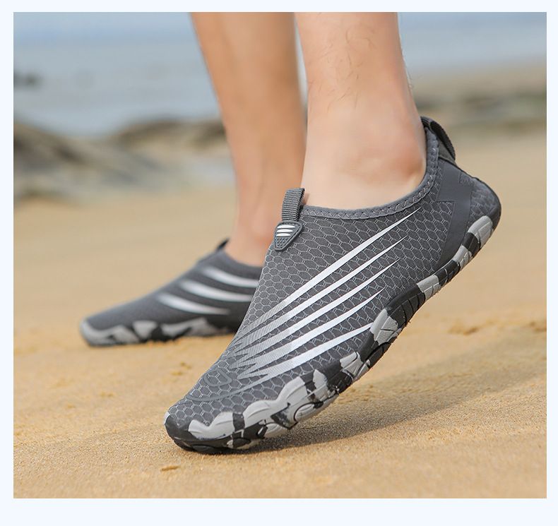 Outdoor New Beach For Men And Women, Water Wading Shoes, Non-Slip, Cut-Resistant, Breathable, Soft Sole, Quick-Drying_voghion.com