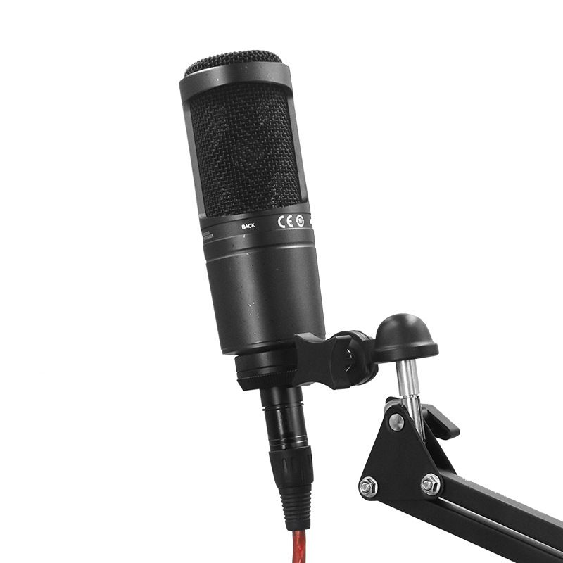 Micrófono de condensador de diafragma grande, popular en 2025, para grabación en vivo, 48 V, para computadora, teléfono, tarjeta de sonido, voz_voghion.com