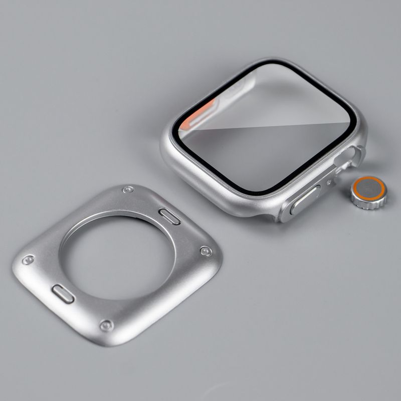 Uhrengehäuse für die Uhr S10 Hardcase PC Sekundenwechsel Ultra Case Gehärteter Film All-in-One-Gehäuse_voghion.com