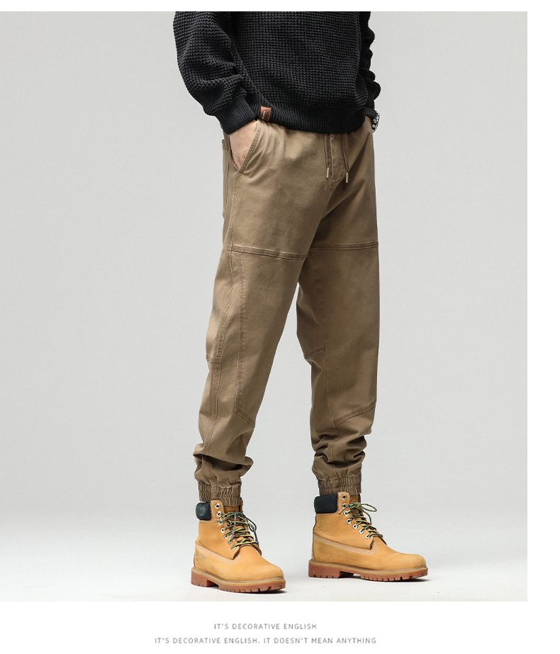 Nuovi prodotti autunno e inverno da uomo American Work, marchio alla moda per l'outdoor, vestibilità ampia sportiva, legatura alla caviglia versatile_voghion.com