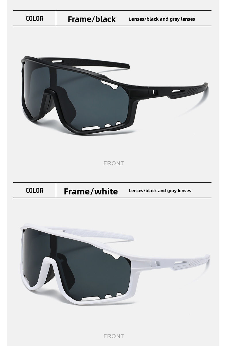 Outdoor Cycling New Frame Intelligent Photosensitive Color Changing Windproof Dustproof Goggles Sunglasses_voghion.com