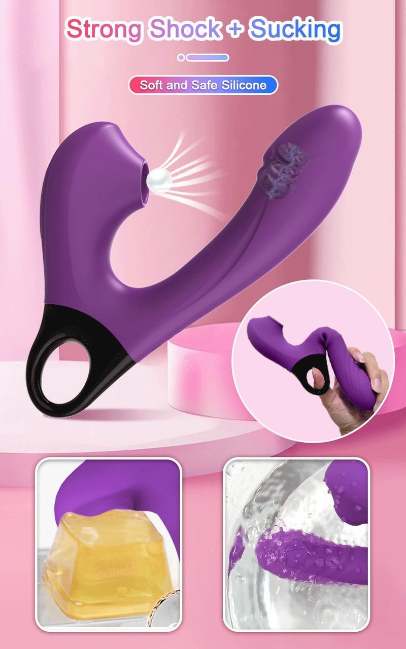 Powerful Vibrator For Women 15 Modes Dildo Clitoris Sucker_voghion.com