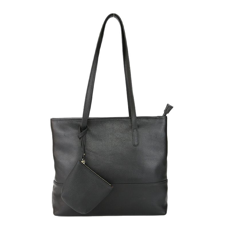 Borsa a tracolla in vera pelle da donna in stile coreano, grande capacità, semplice, con primo strato di pelle di mucca_voghion.com