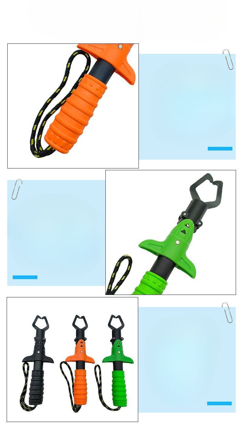 New Powerful Sea Portable Control Device Anti-Slip Fish Fishing Multi-Function Pliers Lure Large Bite Force Gripper_voghion.com