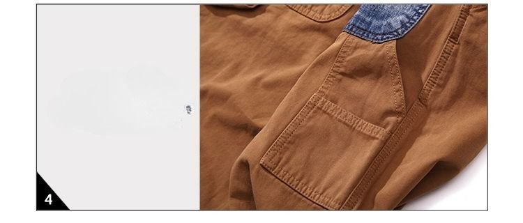 Peto vaquero de moda para hombre, corte recto y holgado, estilo retro, moderno y versátil._voghion.com