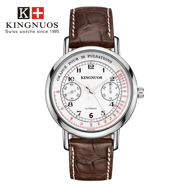 High-End Fashion Casual Men's And Women's Double Eye Five-Pin Belt Couple Quartz Non-Mechanical Watches_voghion.com