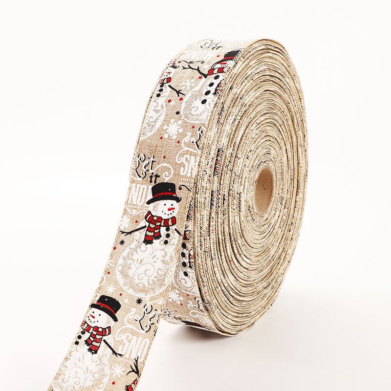 Ruban neuf, ruban oignon doré à paillettes, ruban de Noël, ruban organza, décoration cadeau, ruban pour sapin de Noël, vente en gros._voghion.com