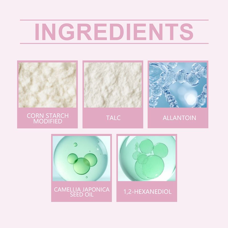 OceAura Large Capacity Body Powder Skin Dry Refreshing Care Family General Cool Non-sticky_voghion.com