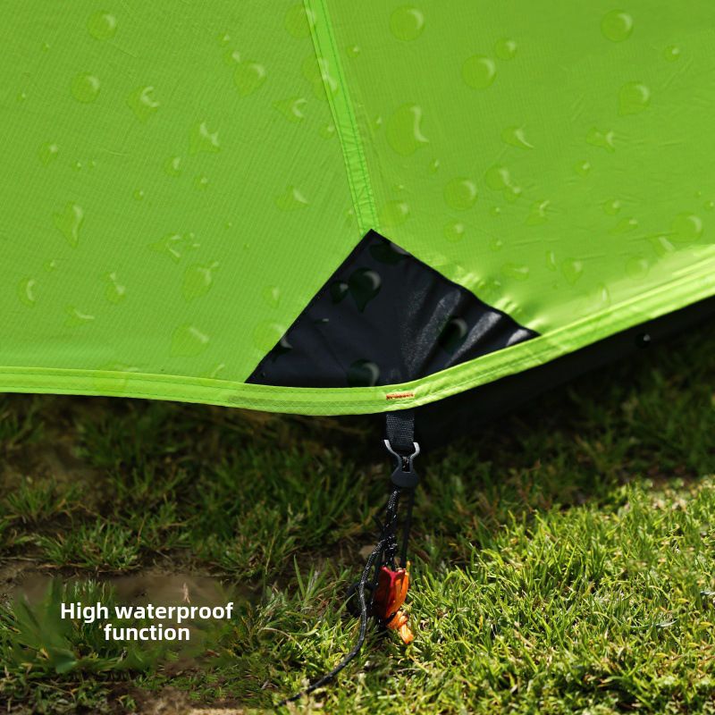 Venkovní kempingový stan BC Lightweight Green Arrow 15D se silikonovým potahem, ultralehký turistický, horolezecký, jednoduchý stan, větruodolný a dešťoodolný_voghion.com