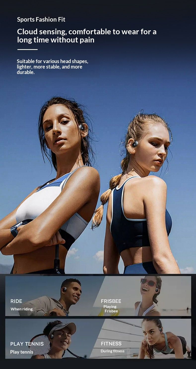 NeoGear Nowa mała kulka kokosowa AI Inteligentny wielokrajowy tłumacz Bluetooth Zaczep na ucho Długa żywotność baterii OWS Bezprzewodowy_voghion.com