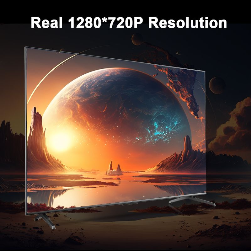 Transpeed Projektor 4K Android 11 Dual Wifi6 200 ANSI Allwinner H713 BT5.0 1080P 1280*720P Heimkino Outdoor portabler Projektor_voghion.com