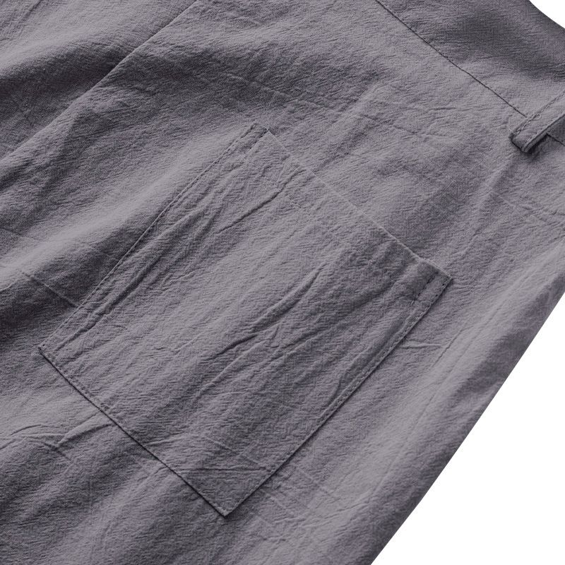 Herrenbekleidung Herren Freizeithose Sommer Dünne Lose Gerade Business Anzughose Herren_voghion.com