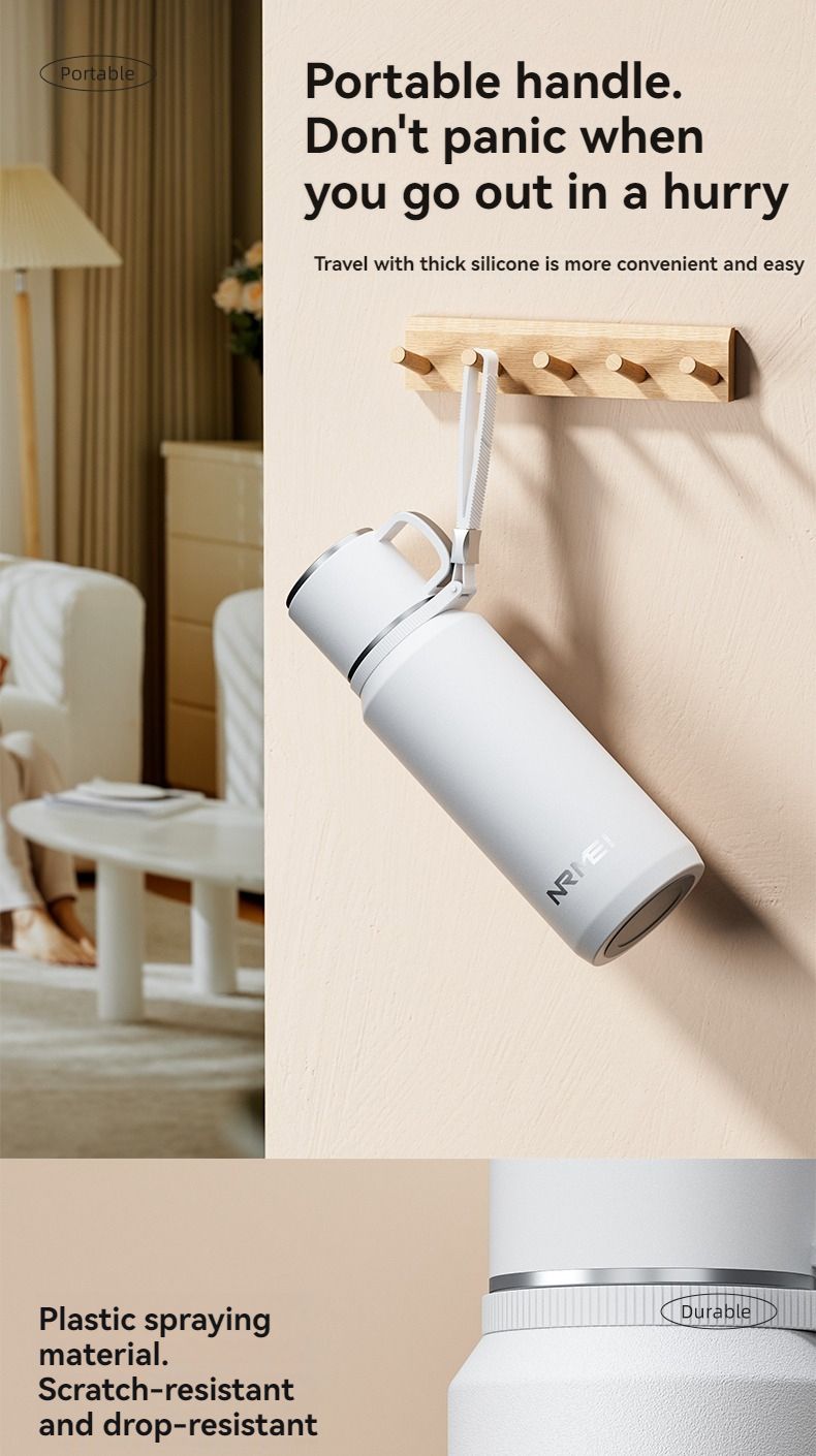 EcoSmart 1,5-l-Thermosflasche – 24-Stunden-Wärme-/Kälte-Aufbewahrungsflasche_voghion.com
