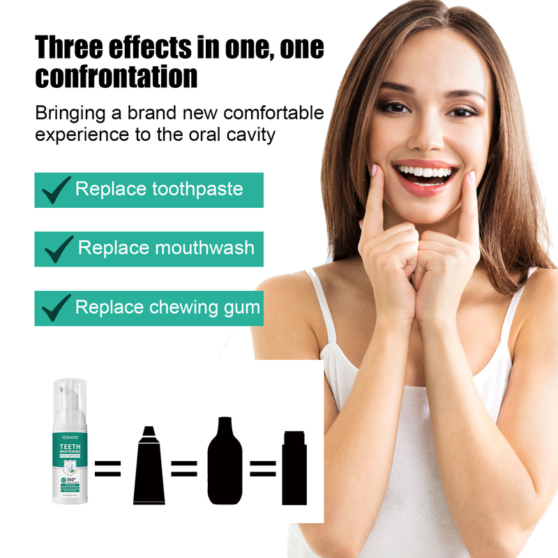 2024 Mousse Deep Cleansing Tooth Dirt Gingival Fresh Breath Oral Care Toothpaste_voghion.com