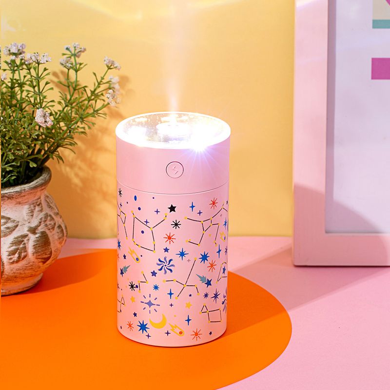 Umidificatore a proiezione di stelle galattiche – Diffusore di aromaterapia alimentato tramite USB con 3 pellicole stellari intercambiabili, serbatoio da 250 ml e LED a 7 colori | Ultra silenzioso_voghion.com