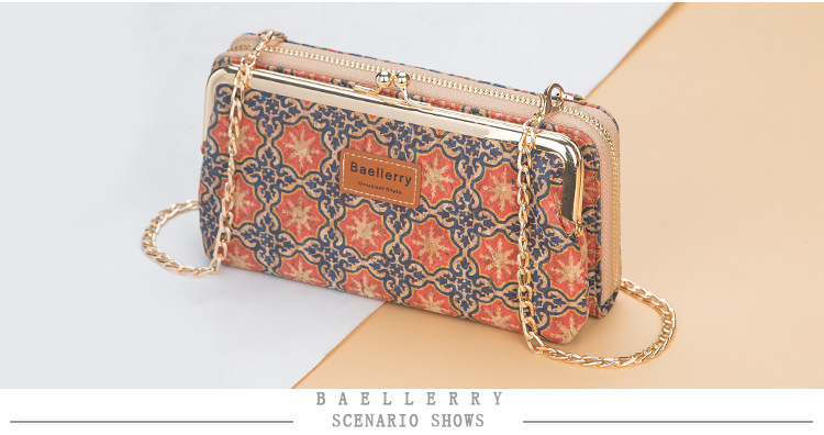 Crossbody Bags for Women New Product Launch Multifunctional Long Mobile Phone Bag Fashionable Printed Wallet_voghion.com