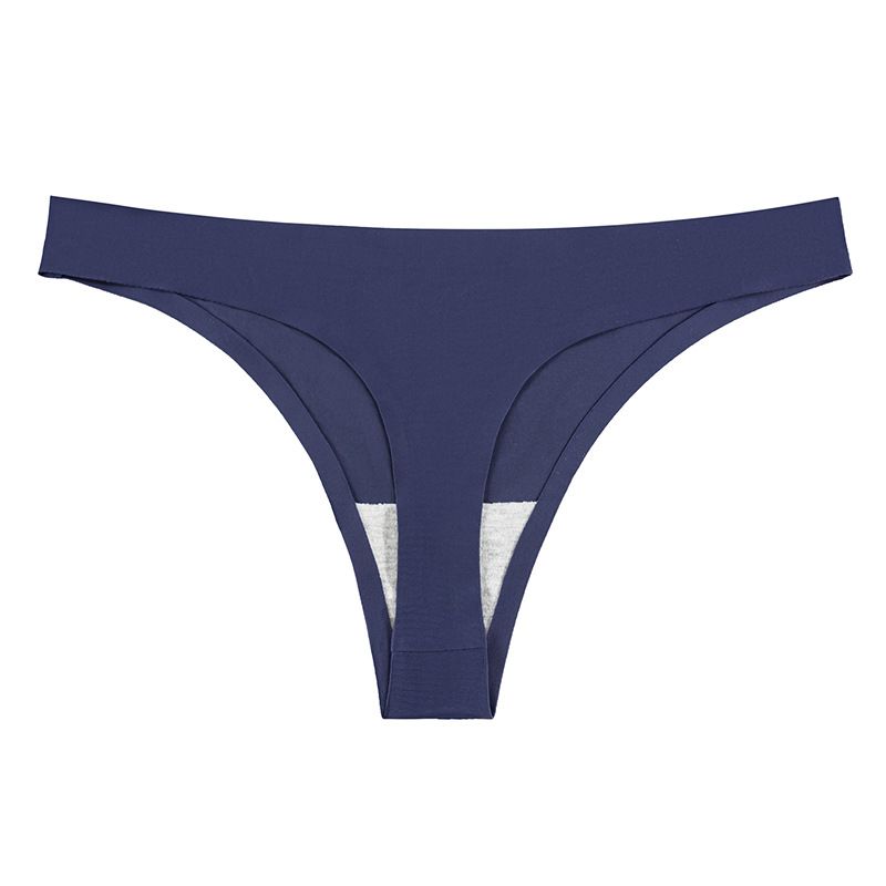 2025e Einteiliger nahtloser Tanga aus Eisseide für Damen, Unterwäsche mit T-Rücken, sexy Dessous, femininer Reiz_voghion.com